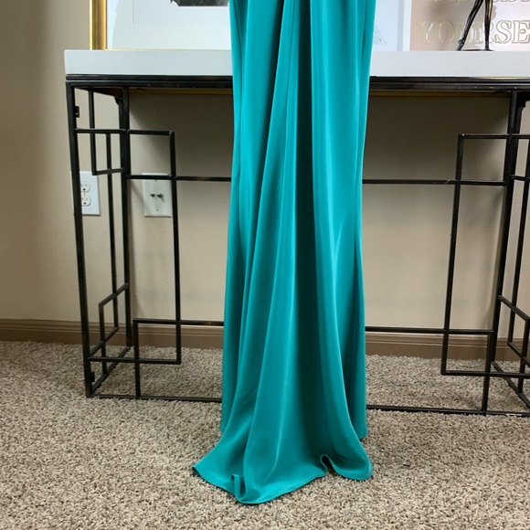 ABS by Allen Schwartz Peplum Gown - Picture 6 of 13